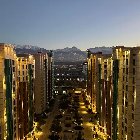 La Vista Apartment С Видом На Горы Almaty Exterior photo