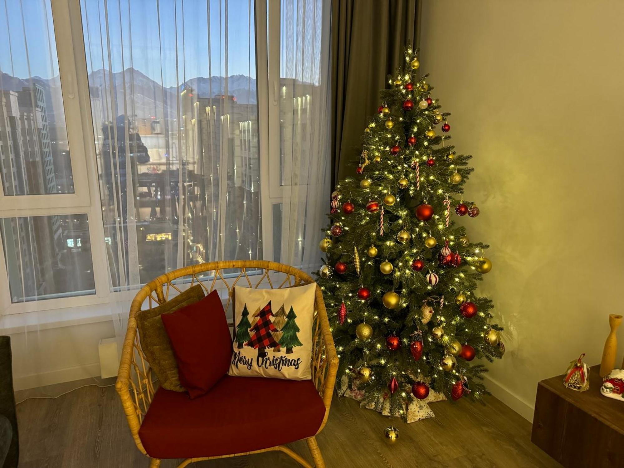 La Vista с видом на горы Apartment Almaty